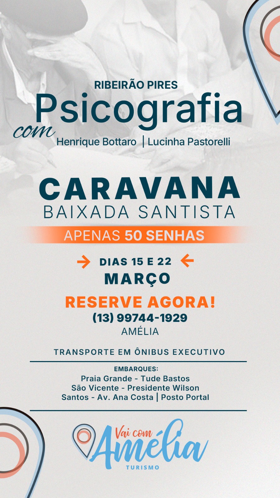 CARAVANA AMÉLIA - PRAIA GRANDE- TUDE BASTOS- SÃO VICENTE - SANTOS